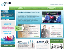 Tablet Screenshot of aimr.net